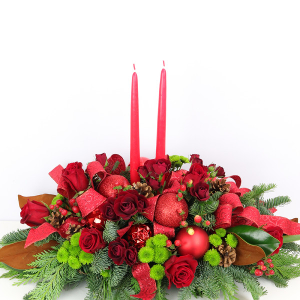 CHRISTMAS TRADITIONS CENTERPIECE