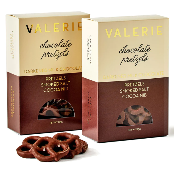 Valerie Confections' Chocolate Pretzels