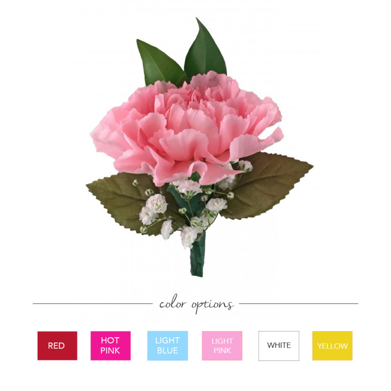 Single Carnation Boutonniere - Same Day Delivery