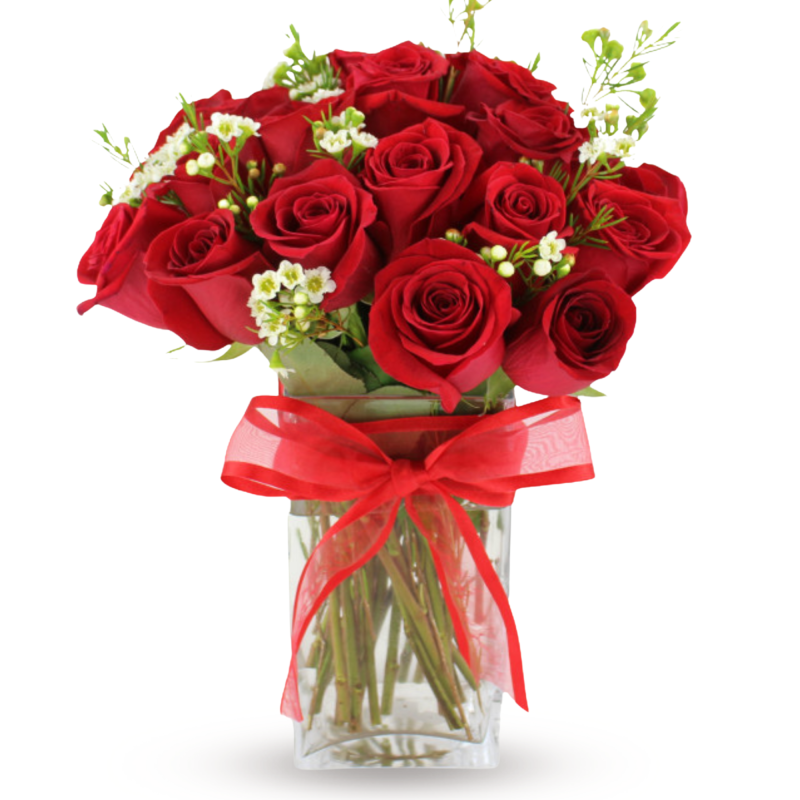 25 Rose Cluster - Same Day Delivery