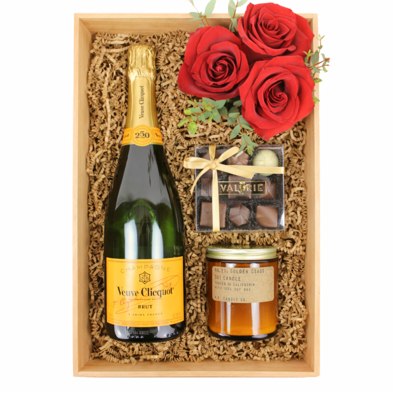 I LOVE YOU CRATE WITH BUBBLES - Same Day Delivery