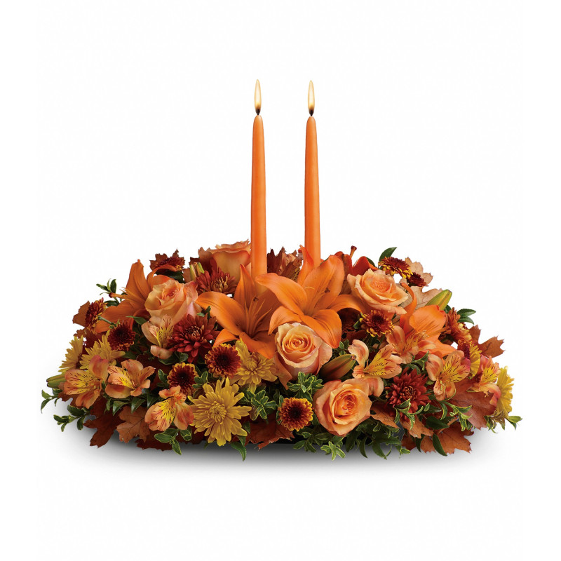 Family Gatherings Centerpiece - Same Day Delivery