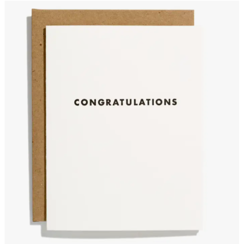 Futura Congratulation Greeting Card - Same Day Delivery