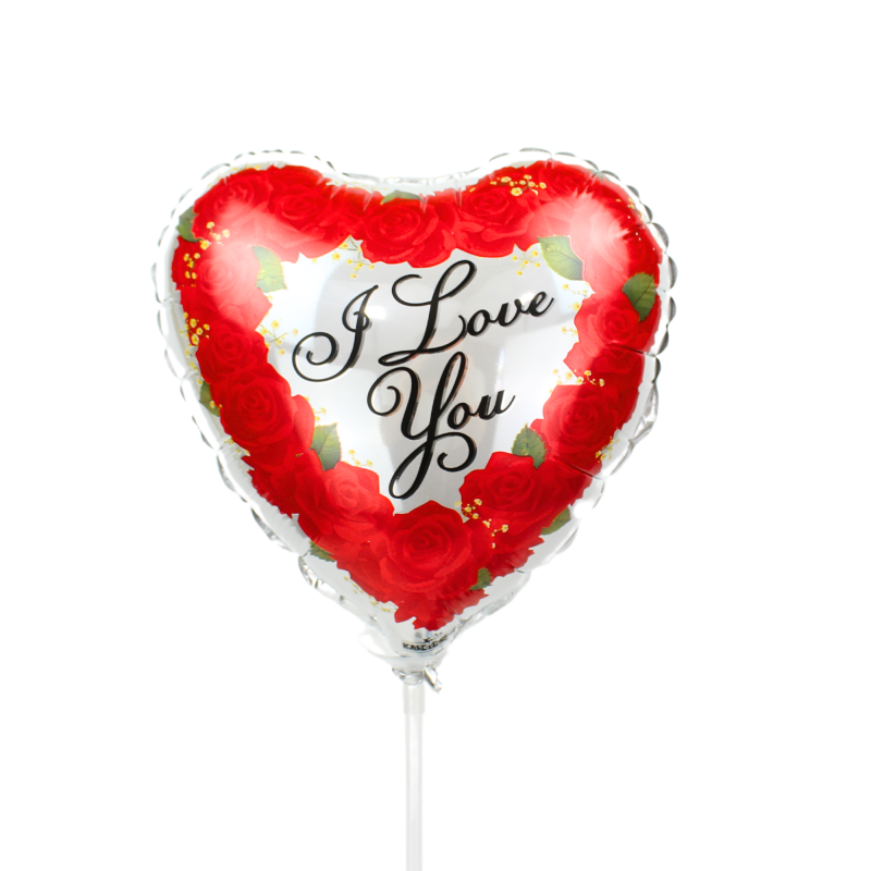 I LOVE YOU MINI MYLAR - Same Day Delivery