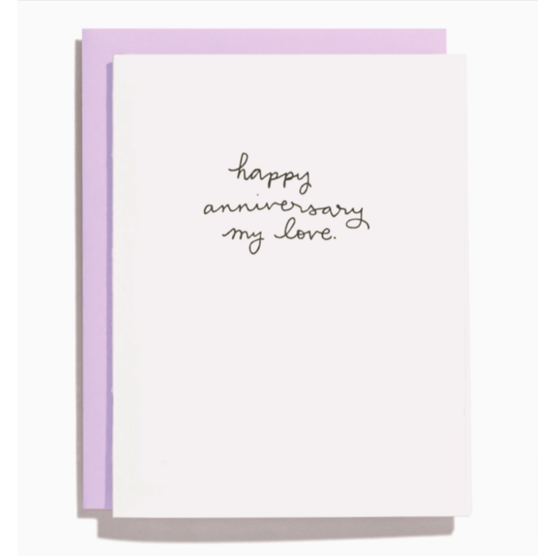 HAPPY ANNIVERSARY GREETING CARD - Same Day Delivery