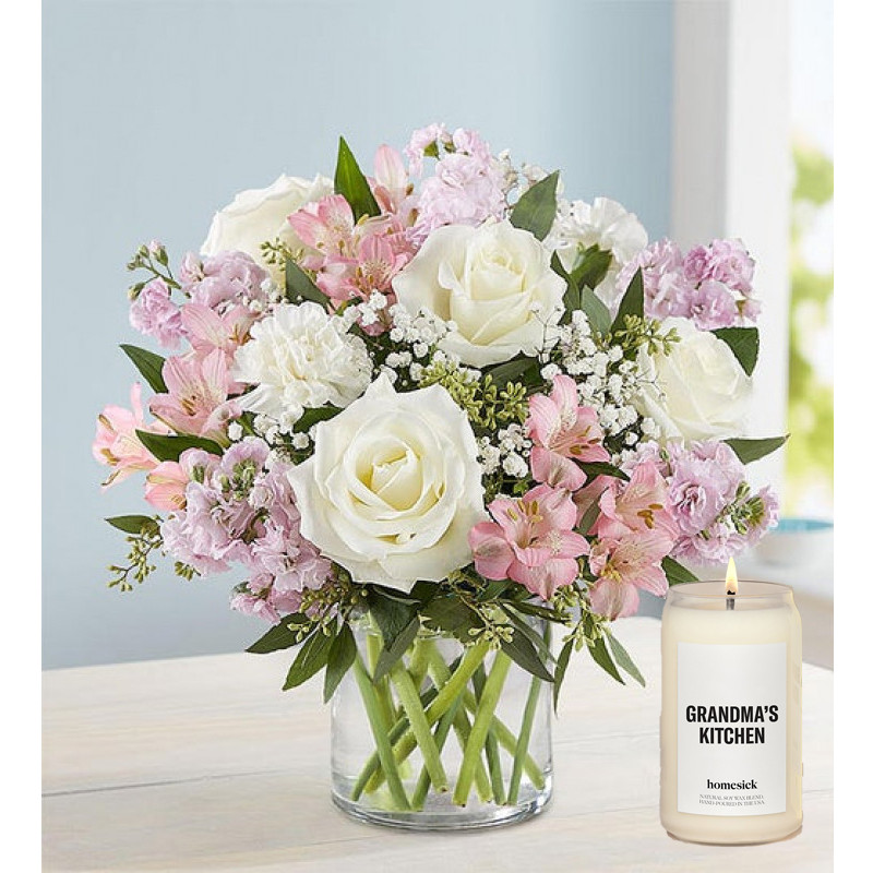 Blushing Chic Bouquet - Same Day Delivery