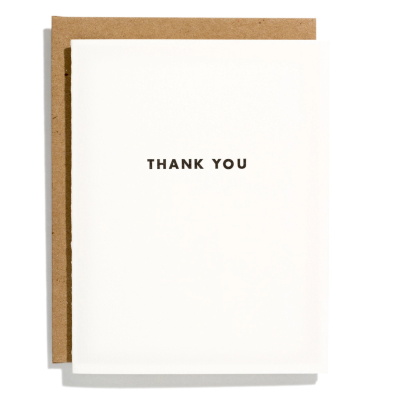 Thank You Greeting Card - Same Day Delivery