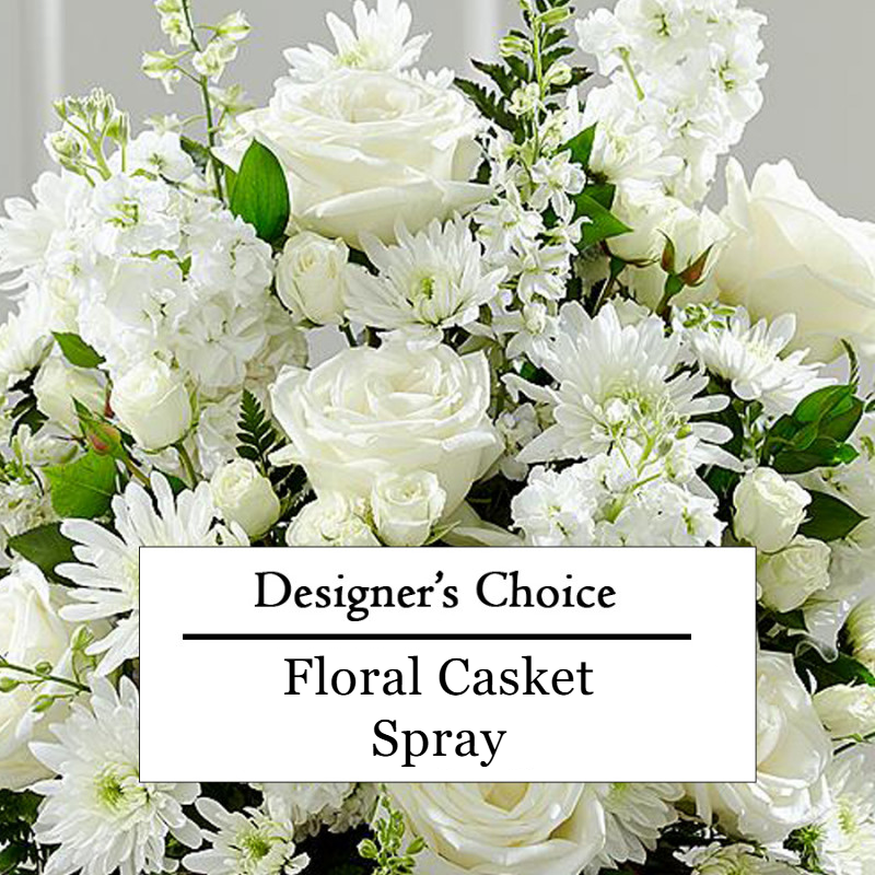 Casket Spray Designers Choice - Same Day Delivery