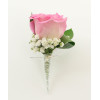 Pink Rose Wearables: Pink Rose Boutonniere