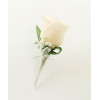 White Rose Wearables: White Rose Boutonniere