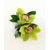 Cymbidium Orchid Wearables: Cymbidium Orchid Corsage